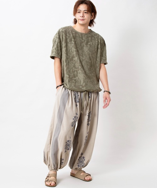 チャイハネ（チャイハネ）の「【チャイハネ】レタボMEN'Sパンツ（その他パンツ・メンズ・ブラウン/グリーン/グレー・FREE）」の7枚目の写真