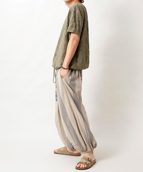 チャイハネ（チャイハネ）の「【チャイハネ】レタボMEN'Sパンツ（その他パンツ・メンズ・ブラウン/グリーン/グレー・FREE）」の8枚目の写真