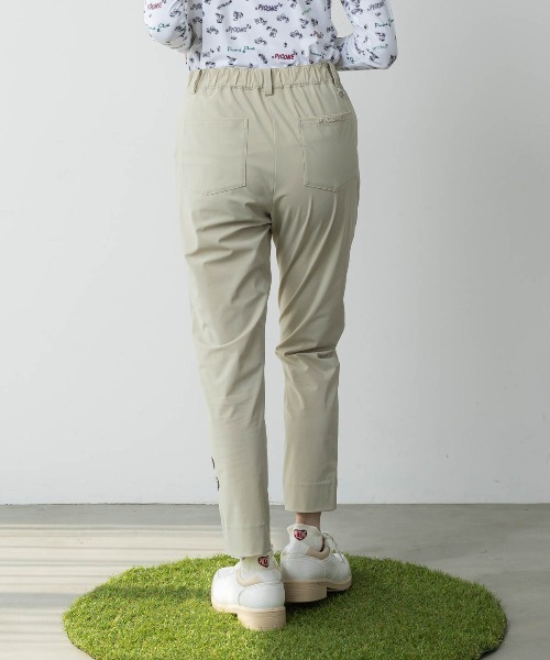 Picone CLUB(ピッコーネクラブ)の「バック裾プリントUV冷感パンツ(その他パンツ・レディース・ライトグレー/ブラック/ベージュ・LL/L/M)」の13枚目の写真