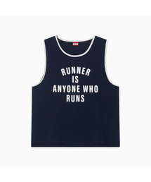 Mesh Runner Club Sleeveless Top_Navy