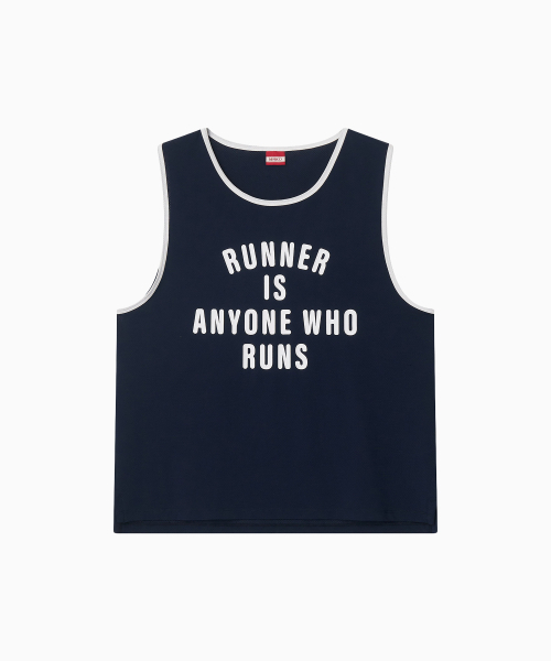 MENASOO（ミナス）の「Mesh Runner Club Sleeveless Top_Navy（Tシャツ/カットソー・レディース・ネイビー・S/M）」の13枚目の写真