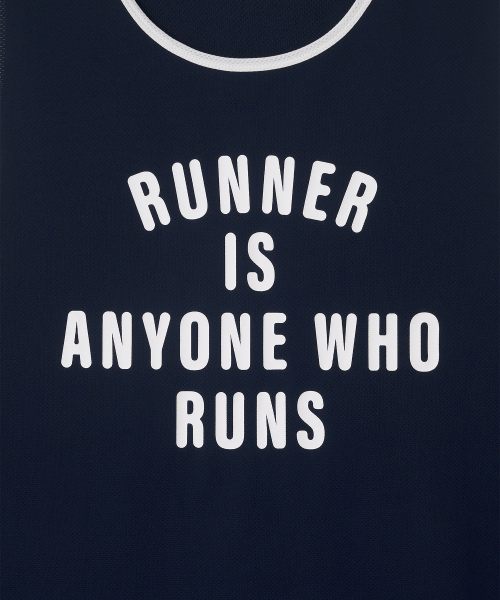 MENASOO（ミナス）の「Mesh Runner Club Sleeveless Top_Navy（Tシャツ/カットソー・レディース・ネイビー・S/M）」の15枚目の写真