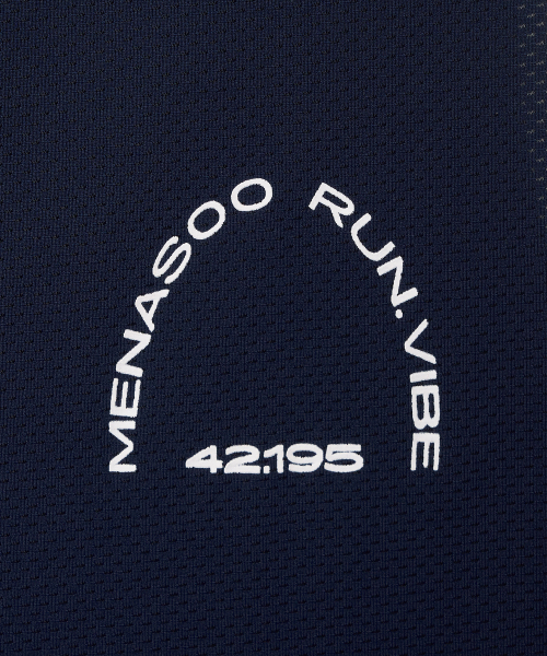 MENASOO（ミナス）の「Mesh Runner Club Sleeveless Top_Navy（Tシャツ/カットソー・レディース・ネイビー・S/M）」の17枚目の写真