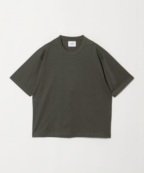 UNITED ARROWS & SONS(ユナイテッドアローズアンドサンズ)の「<UNITED ARROWS & SONS> CTN/COMBI CREW TEE/Tシャツ(Tシャツ/カットソー・メンズ・ダークグレー/ケリーグリーン/ホワイト・S/M/L/XL)」の2枚目の写真