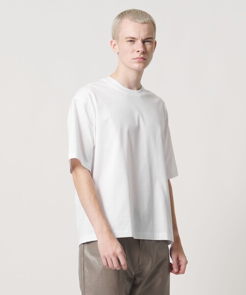 UNITED ARROWS & SONS(ユナイテッドアローズアンドサンズ)の「<UNITED ARROWS & SONS> CTN/COMBI CREW TEE/Tシャツ(Tシャツ/カットソー・メンズ・ダークグレー/ケリーグリーン/ホワイト・S/M/L/XL)」の16枚目の写真