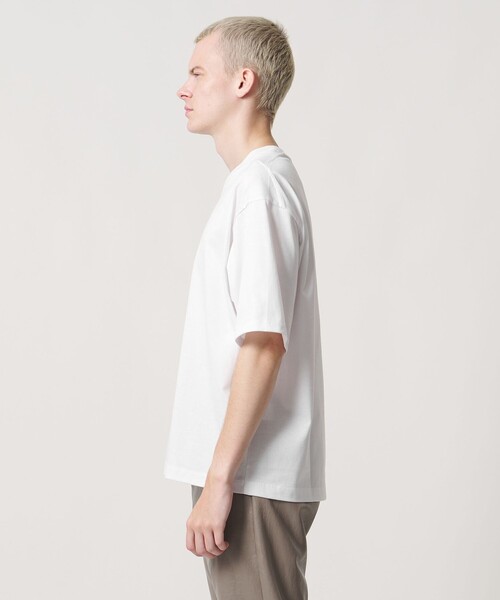 UNITED ARROWS & SONS(ユナイテッドアローズアンドサンズ)の「<UNITED ARROWS & SONS> CTN/COMBI CREW TEE/Tシャツ(Tシャツ/カットソー・メンズ・ダークグレー/ケリーグリーン/ホワイト・S/M/L/XL)」の19枚目の写真
