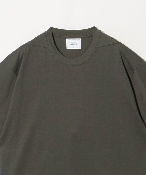 UNITED ARROWS & SONS(ユナイテッドアローズアンドサンズ)の「<UNITED ARROWS & SONS> CTN/COMBI CREW TEE/Tシャツ(Tシャツ/カットソー・メンズ・ダークグレー/ケリーグリーン/ホワイト・S/M/L/XL)」の12枚目の写真
