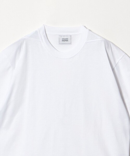 UNITED ARROWS & SONS(ユナイテッドアローズアンドサンズ)の「<UNITED ARROWS & SONS> CTN/COMBI CREW TEE/Tシャツ(Tシャツ/カットソー・メンズ・ダークグレー/ケリーグリーン/ホワイト・S/M/L/XL)」の4枚目の写真
