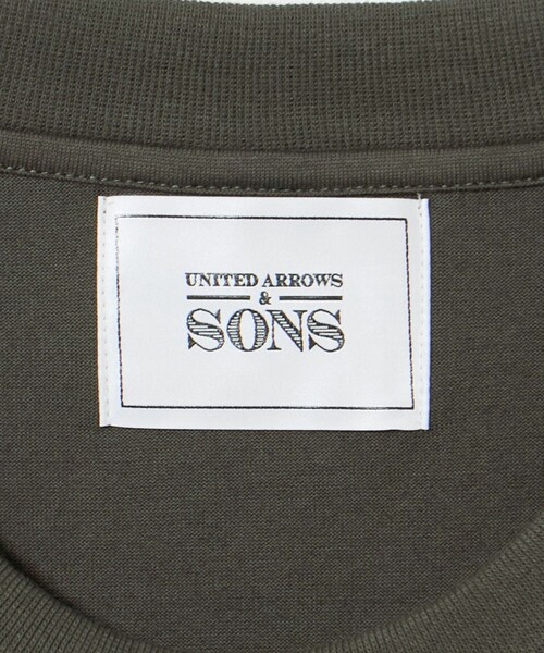 UNITED ARROWS & SONS(ユナイテッドアローズアンドサンズ)の「<UNITED ARROWS & SONS> CTN/COMBI CREW TEE/Tシャツ(Tシャツ/カットソー・メンズ・ダークグレー/ケリーグリーン/ホワイト・S/M/L/XL)」の8枚目の写真