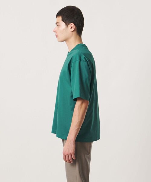 UNITED ARROWS & SONS(ユナイテッドアローズアンドサンズ)の「<UNITED ARROWS & SONS> CTN/COMBI CREW TEE/Tシャツ(Tシャツ/カットソー・メンズ・ダークグレー/ケリーグリーン/ホワイト・S/M/L/XL)」の21枚目の写真