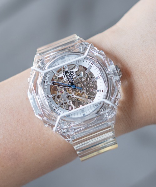 ICE WATCH(アイスウォッチ)の「「Ice-Watch アイスウォッチ」BEWATCH 2 オートマチック 自動巻き(アナログ腕時計・メンズ・クリア/ブラック/ブルー・FREE)」の3枚目の写真