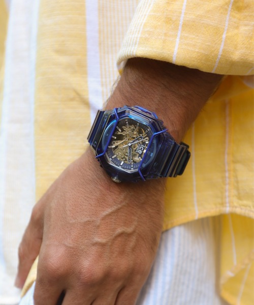 ICE WATCH(アイスウォッチ)の「「Ice-Watch アイスウォッチ」BEWATCH 2 オートマチック 自動巻き(アナログ腕時計・メンズ・クリア/ブラック/ブルー・FREE)」の14枚目の写真