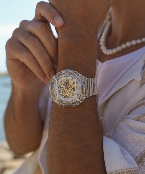 ICE WATCH(アイスウォッチ)の「「Ice-Watch アイスウォッチ」BEWATCH 2 オートマチック 自動巻き(アナログ腕時計・メンズ・クリア/ブラック/ブルー・FREE)」の13枚目の写真