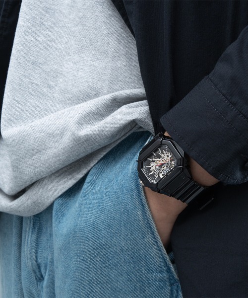 ICE WATCH(アイスウォッチ)の「「Ice-Watch アイスウォッチ」BEWATCH 2 オートマチック 自動巻き(アナログ腕時計・メンズ・クリア/ブラック/ブルー・FREE)」の9枚目の写真
