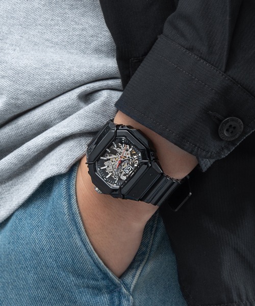 ICE WATCH(アイスウォッチ)の「「Ice-Watch アイスウォッチ」BEWATCH 2 オートマチック 自動巻き(アナログ腕時計・メンズ・クリア/ブラック/ブルー・FREE)」の10枚目の写真
