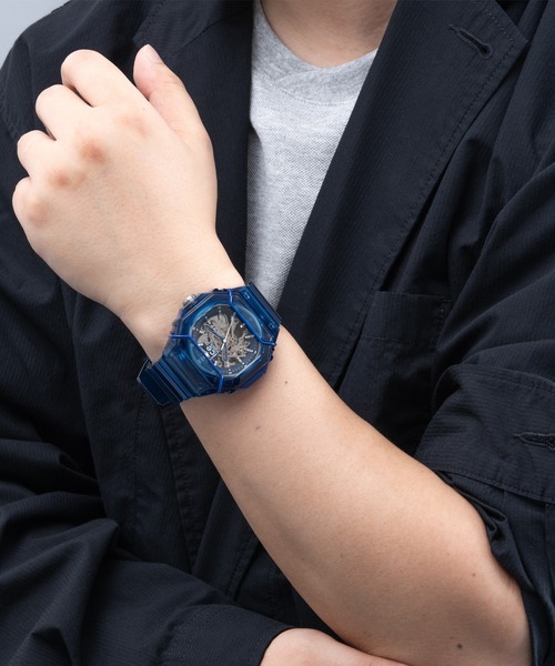 ICE WATCH(アイスウォッチ)の「「Ice-Watch アイスウォッチ」BEWATCH 2 オートマチック 自動巻き(アナログ腕時計・メンズ・クリア/ブラック/ブルー・FREE)」の7枚目の写真