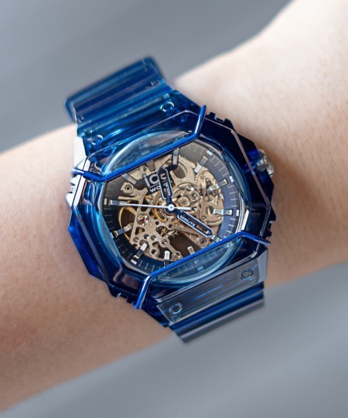 ICE WATCH(アイスウォッチ)の「「Ice-Watch アイスウォッチ」BEWATCH 2 オートマチック 自動巻き(アナログ腕時計・メンズ・クリア/ブラック/ブルー・FREE)」の5枚目の写真