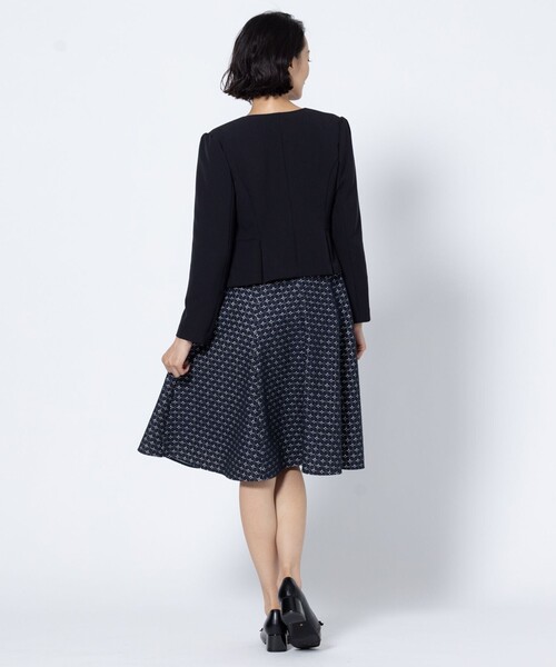 TOCCA(トッカ)の「JACKET FOR LADIES ジャケット(ノーカラージャケット・レディース・ピンク系/アイボリー系・0/2)」の7枚目の写真