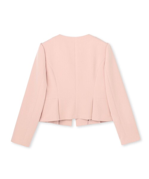 TOCCA(トッカ)の「JACKET FOR LADIES ジャケット(ノーカラージャケット・レディース・ピンク系/アイボリー系・0/2)」の17枚目の写真