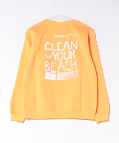 ROXY（ロキシー）の「【オンラインストア・直営店限定】ROXY SURF STOKED CREW BRUSHED VINT スウェット トレーナー 長袖 【2026年秋冬モデル】（スウェット・レディース・グリーン/オレンジ・X-SMALL/MEDIUM/SMALL）」の4枚目の写真
