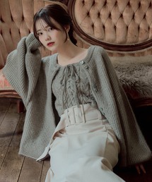spangle knit ensemble / スパンコールニットアンサンブル