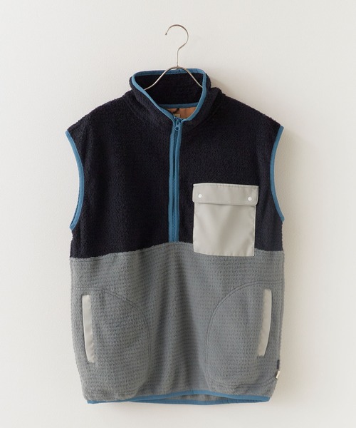 COBMASTER(コブマスター)の「COBMASTER/コブマスター COB ALPHADIRECT VEST ベスト 2026年秋冬 秋服(ベスト・メンズ・ホワイト/ブラック/ネイビー・M/L/L/XL)」の3枚目の写真