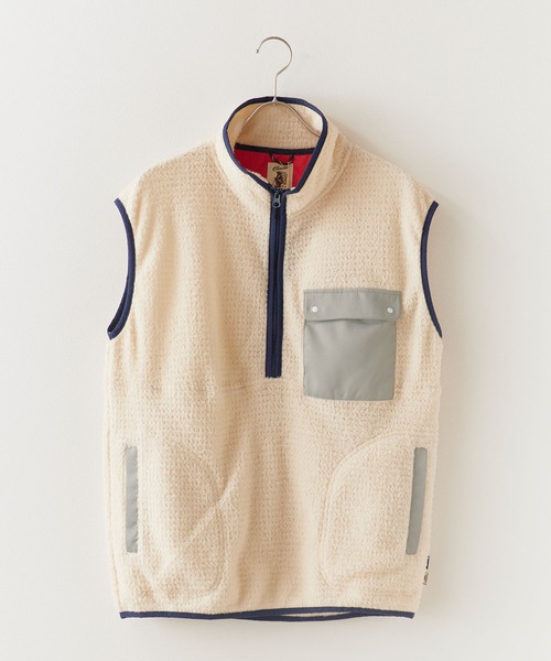 COBMASTER(コブマスター)の「COBMASTER/コブマスター COB ALPHADIRECT VEST ベスト 2026年秋冬 秋服(ベスト・メンズ・ホワイト/ブラック/ネイビー・M/L/L/XL)」の11枚目の写真