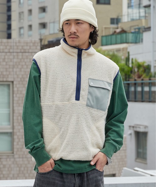 COBMASTER(コブマスター)の「COBMASTER/コブマスター COB ALPHADIRECT VEST ベスト 2026年秋冬 秋服(ベスト・メンズ・ホワイト/ブラック/ネイビー・M/L/L/XL)」の12枚目の写真
