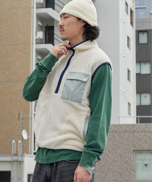 COBMASTER(コブマスター)の「COBMASTER/コブマスター COB ALPHADIRECT VEST ベスト 2026年秋冬 秋服(ベスト・メンズ・ホワイト/ブラック/ネイビー・M/L/L/XL)」の14枚目の写真