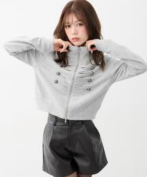 INGNI | Wジップナポレオンスウェットトップス(スウェット)