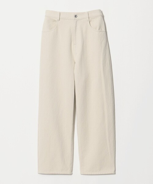 BEAUTY&YOUTH UNITED ARROWS(ビューティーアンドユースユナイテッドアローズ)の「コットン ツイル カーブパンツ(その他パンツ・レディース・ブラウン系/ナチュラル・M/XS/S)」の2枚目の写真