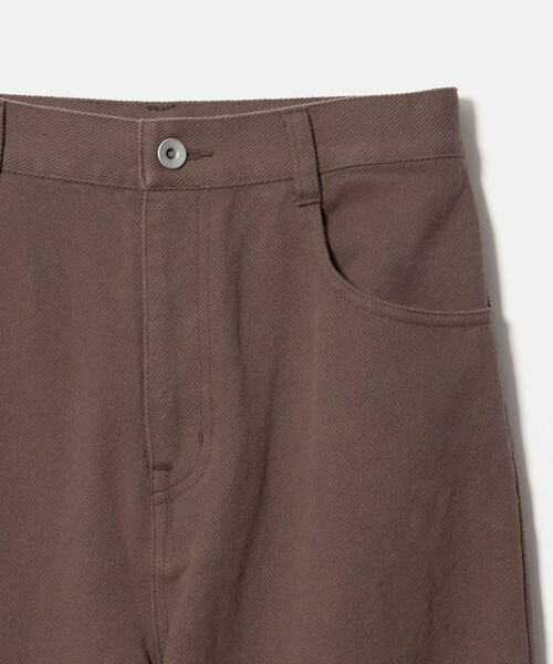 BEAUTY&YOUTH UNITED ARROWS(ビューティーアンドユースユナイテッドアローズ)の「コットン ツイル カーブパンツ(その他パンツ・レディース・ブラウン系/ナチュラル・M/XS/S)」の6枚目の写真