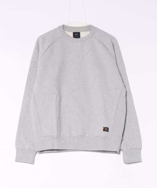 RVCA(ルーカ)の「RVCA メンズ RECESSION CR トレーナー 【2026年秋冬モデル】(スウェット・メンズ・ブラック/ブラウン/ヘザーグレー・X-LARGE/LARGE/MEDIUM/SMALL)」の1枚目の写真