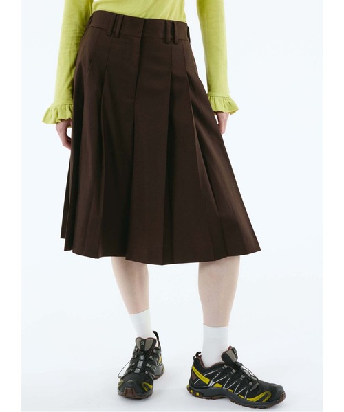 HeRIN.CYE(ヘリンドットサイ)の「flare half pants(その他パンツ・レディース・ブラック/チョコ・38/36)」の17枚目の写真