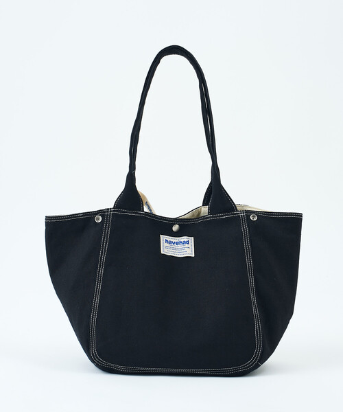 FREAK'S STORE(フリークスストア)の「havehad × FREAK'S STORE/ハブヘッド BAG チャーム付き トートバッグ(トートバッグ・レディース・ブラック/ネイビー/イエロー・フリ-)」の21枚目の写真