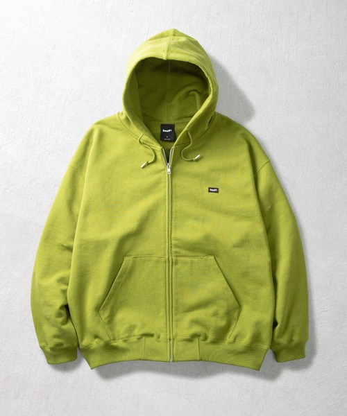HUF(ハフ)の「huf eightynine FULL ZIP HOODIE(パーカー・メンズ・アッシュグレー/ブラック/オリーブ/ライトピンク・S/XL/L/M/XXL)」の4枚目の写真