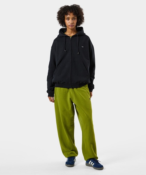 HUF(ハフ)の「huf eightynine FULL ZIP HOODIE(パーカー・メンズ・アッシュグレー/ブラック/オリーブ/ライトピンク・S/XL/L/M/XXL)」の9枚目の写真
