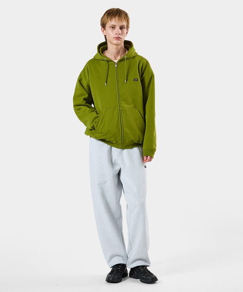 HUF(ハフ)の「huf eightynine FULL ZIP HOODIE(パーカー・メンズ・アッシュグレー/ブラック/オリーブ/ライトピンク・S/XL/L/M/XXL)」の18枚目の写真