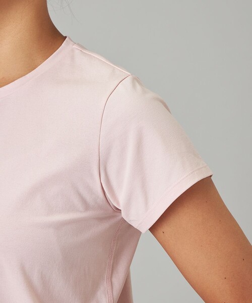 Chacott(チャコット)の「EasyCare+ Tシャツ(その他トップス・レディース・ブラウン/ピンク・M)」の8枚目の写真