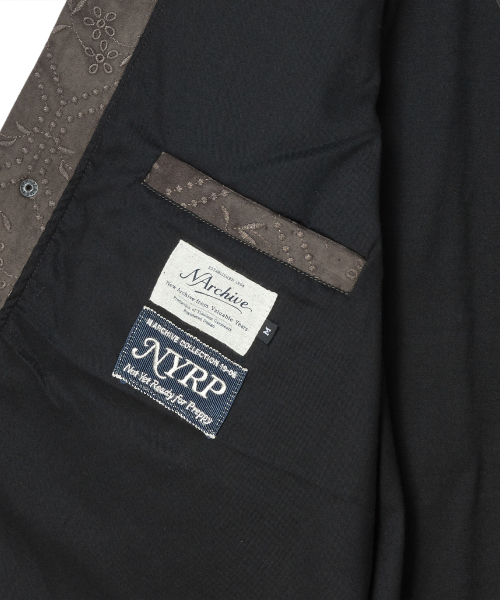 Beyond Closet（-）の「[COLLECTION LINE] ハンドクラフトスエード刺繍ブルゾン グレー（その他アウター・メンズ・その他・MEDIUM/LARGE）」の7枚目の写真