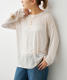 セール】【Raspail/ラスパイユ】Sheer T-Shirt（Tシャツ/カットソー