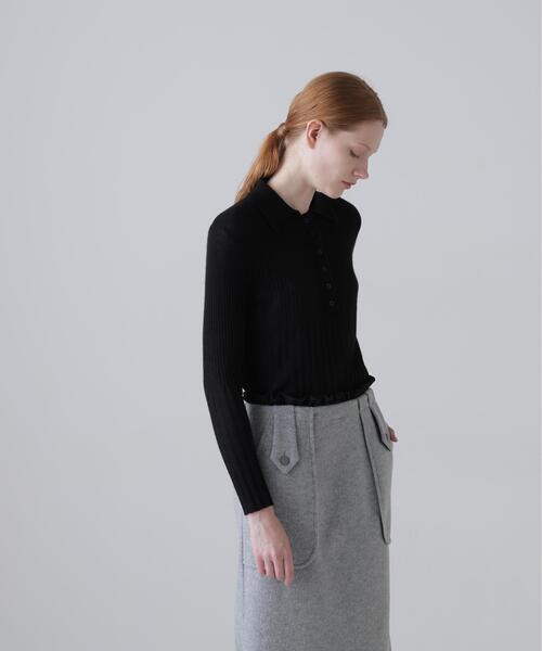 ADORE（アドーア）の「◆カシミヤシルクリブニット（ニット/セーター・レディース・ピンク/レッド/ブラック・38）」の18枚目の写真