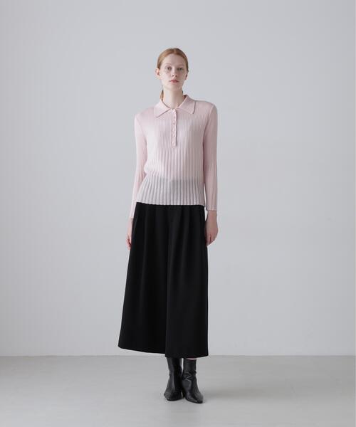 ADORE（アドーア）の「◆カシミヤシルクリブニット（ニット/セーター・レディース・ピンク/レッド/ブラック・38）」の15枚目の写真
