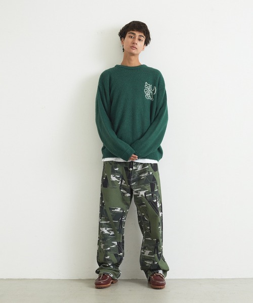 XLARGE(エクストララージ)の「ALLOVER PRINT PANTS(その他パンツ・メンズ・グレー/ネイビー/グリーン・30inch/36inch/34inch/32inch)」の7枚目の写真