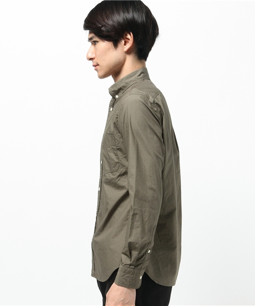 FREDY&GLOSTER（フレディアンドグロスター）の「タイプライターシャツ（シャツ/ブラウス・メンズ・カーキ・S/M/L）」の2枚目の写真