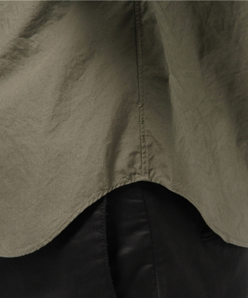 FREDY&GLOSTER（フレディアンドグロスター）の「タイプライターシャツ（シャツ/ブラウス・メンズ・カーキ・S/M/L）」の8枚目の写真