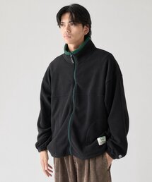 goocy（グーシー）の「【DISCUS】 フリーススタンドカラー配色ZIP ジャケット（ブルゾン）」