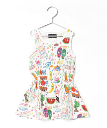 CHUBBYGANG | CHUBBYGANG×Rob Kidneyコラボアロハ柄　ノースリーブワンピース(ワンピース)