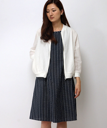 LBC | コットンサッカーノースリワンピース         (ワンピース)