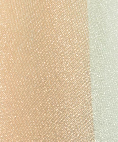 Another Edition（アナザーエディション）の「シースルーショートスリーブプルオーバー/AEMFC シースルー SSL PO◆（Tシャツ/カットソー・レディース・ブラック/ナチュラル/ライム・FREE）」の16枚目の写真